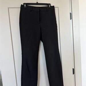White House Black Market Black Straight Leg Pants